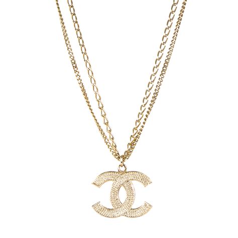 chanel double cc necklace replica|cheap knock off chanel jewelry.